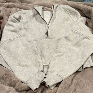 Scuba 1/2 Zip Cropped Hoodie